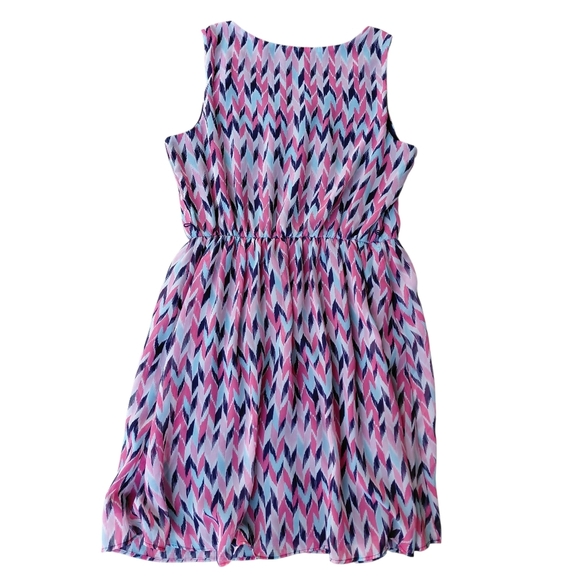 Maurices Pink and Blue Sleeveless Sundress Mini - Picture 3 of 7